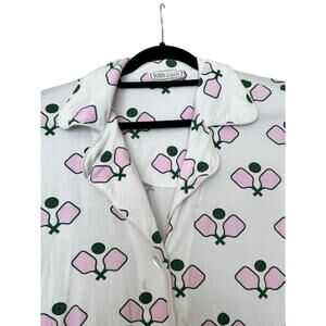 Pickle Ball PJ's Mark & Graham Toss Designs Women's Soft  Luxurious Pajamas L/XL